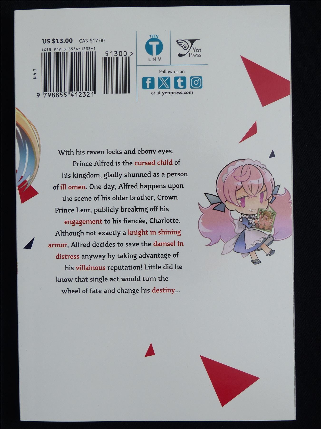 The Heroic Tale of the Villainous Prince volume 1 - Yen Press Manga #2KQ