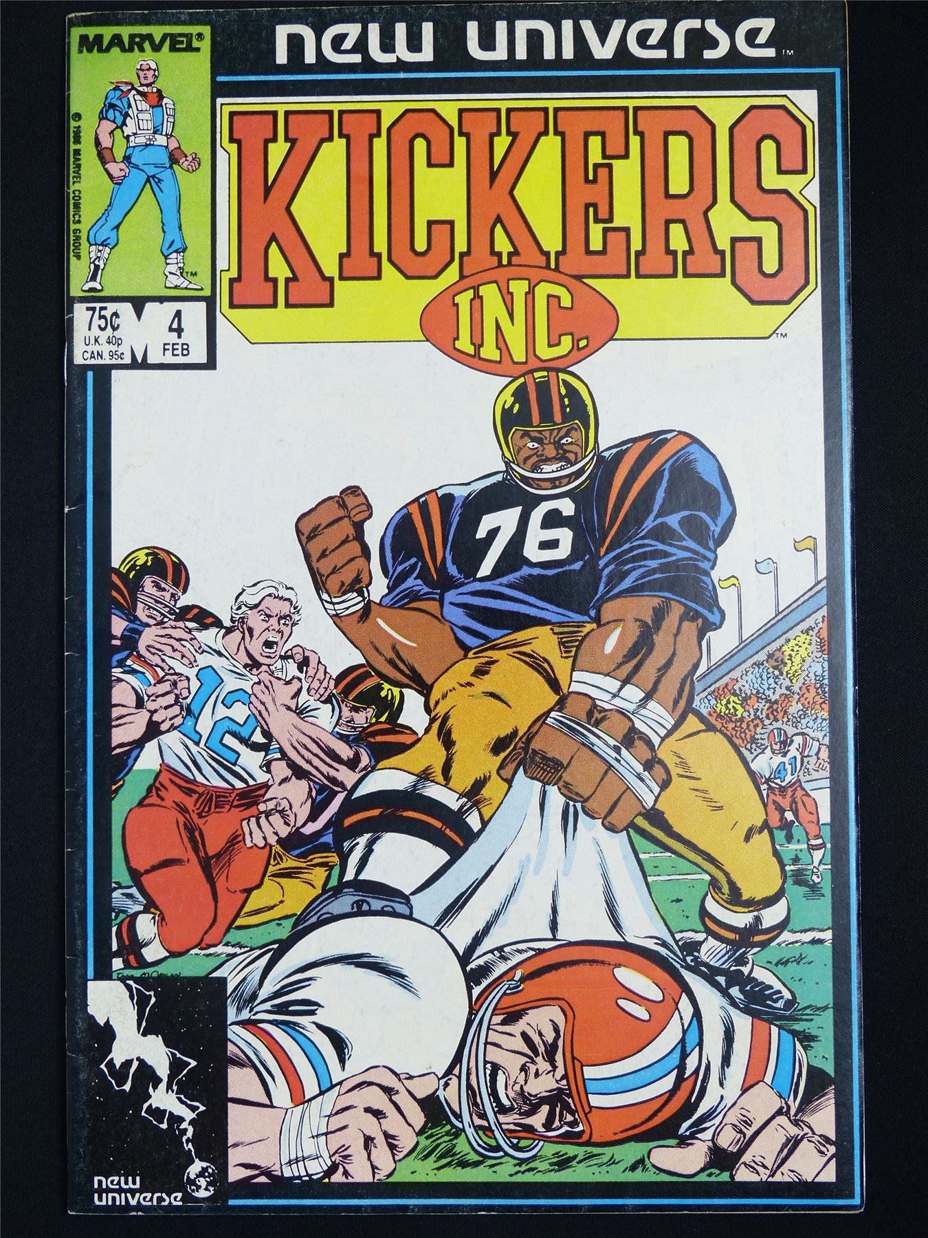 New Universe KICKERS #4 - Marvel Comic #5JD