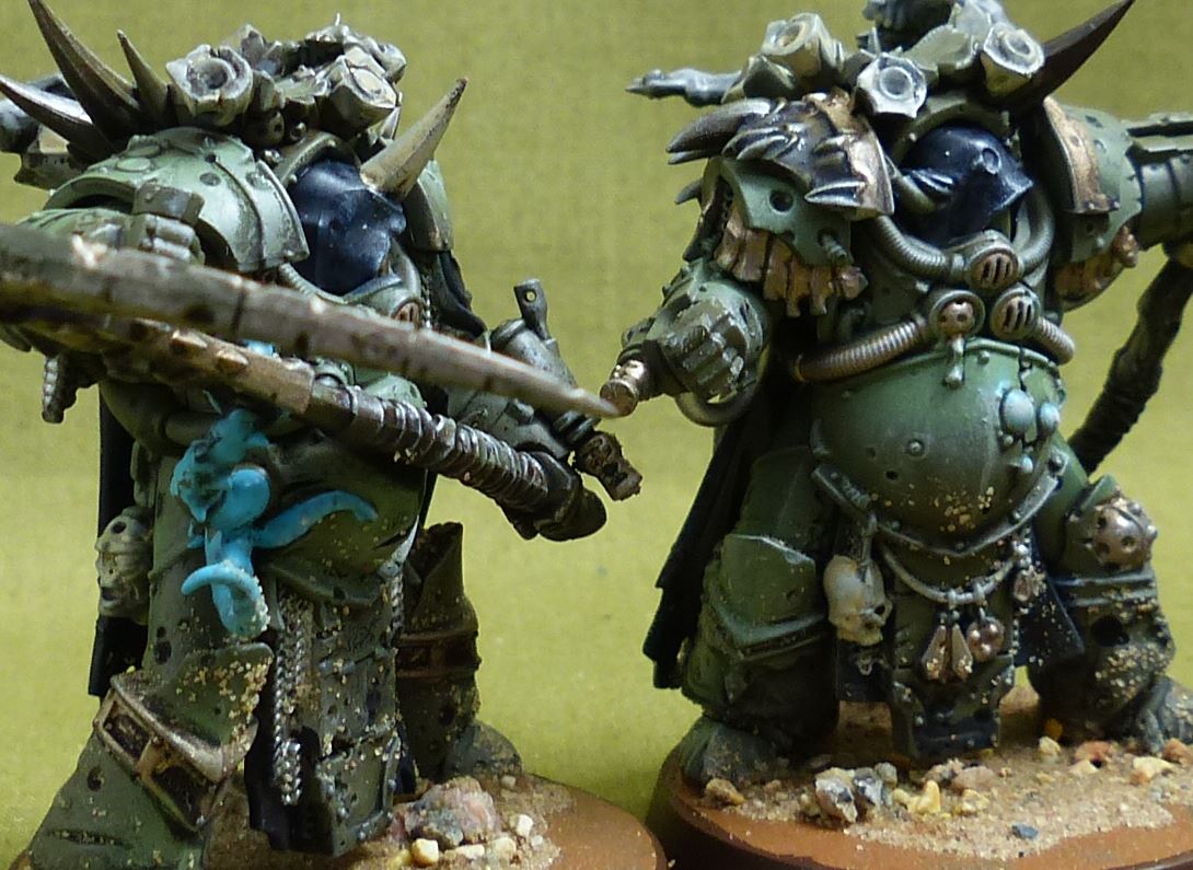 Deathshroud Terminators Painted - Death Guard - Warhammer 40K #3V8