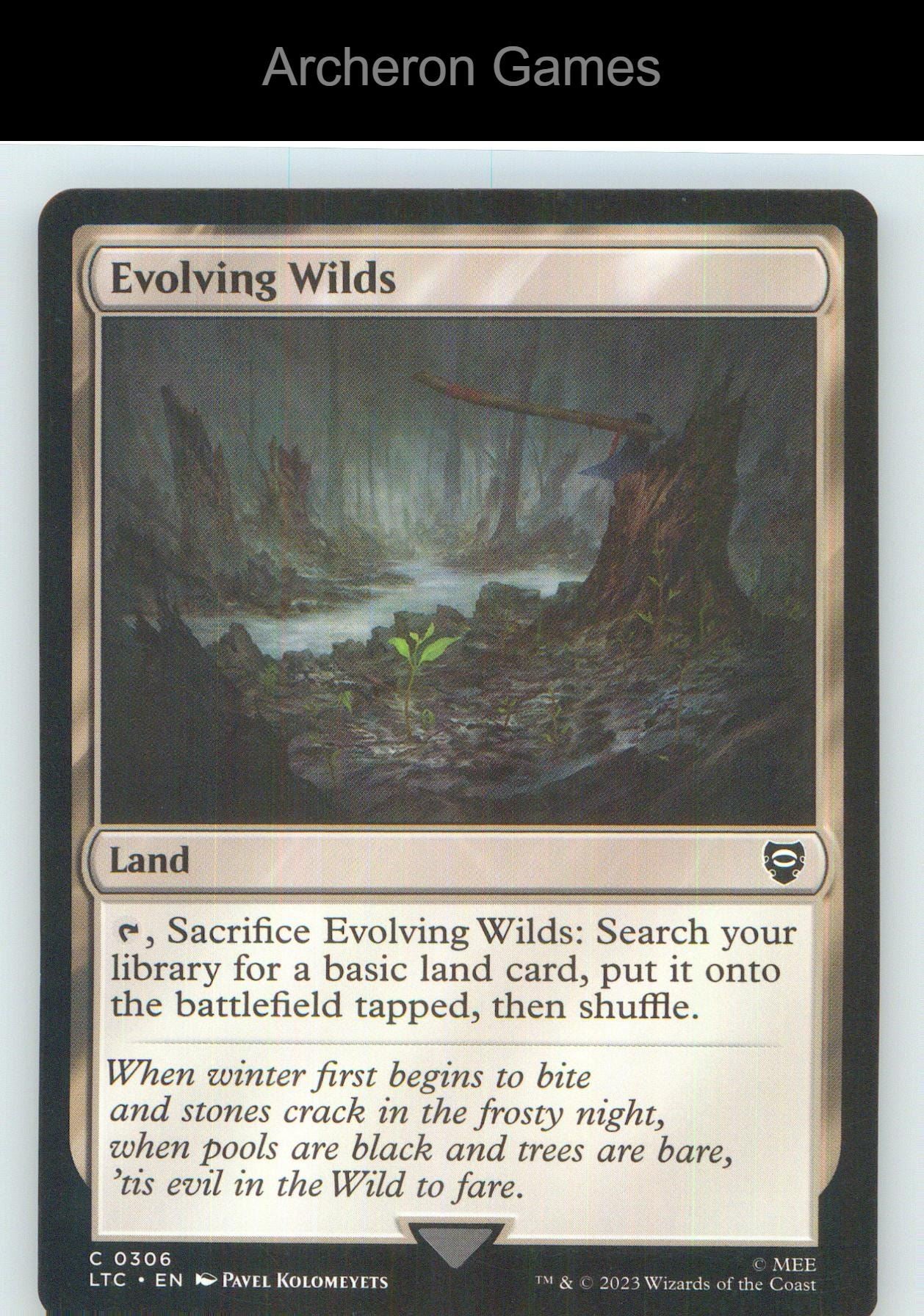 Evolving Wilds LTC 306 C MTG Card NM/EX+