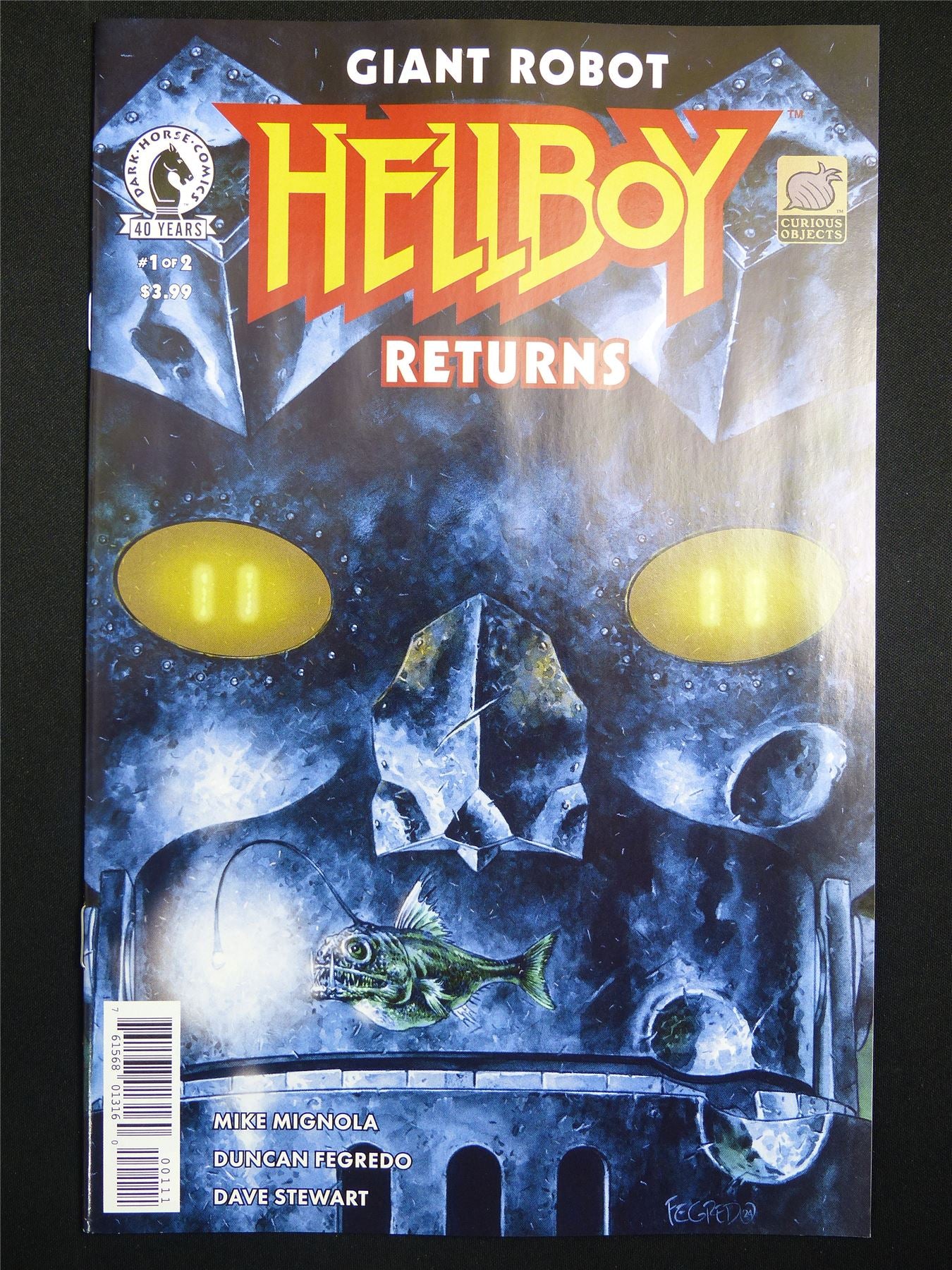 Giant Robot HELLBOY Returns #1 Cvr A - Jul 2026 Dark Horse Comic #2IZ