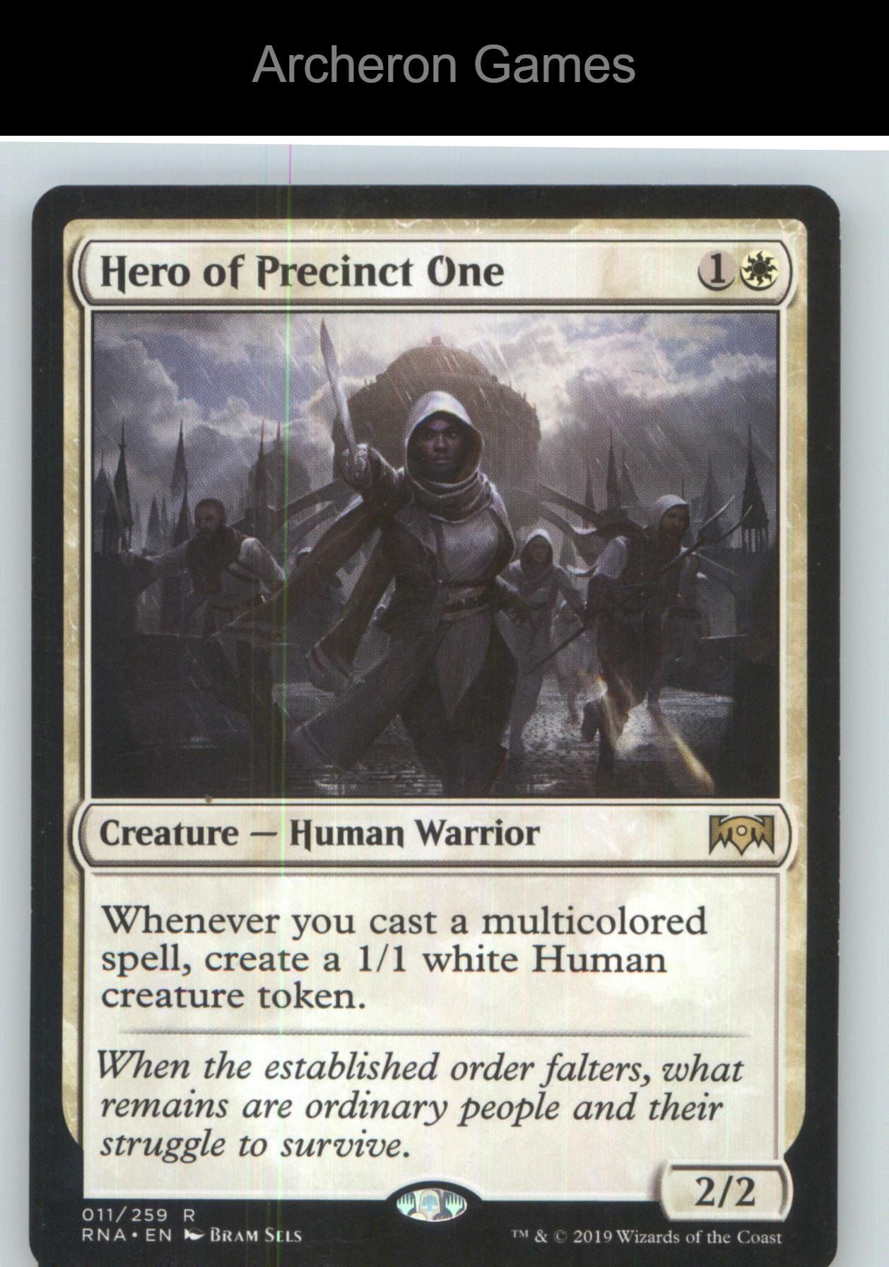 Hero of Precinct One RNA 11 R MTG Card NM/EX+