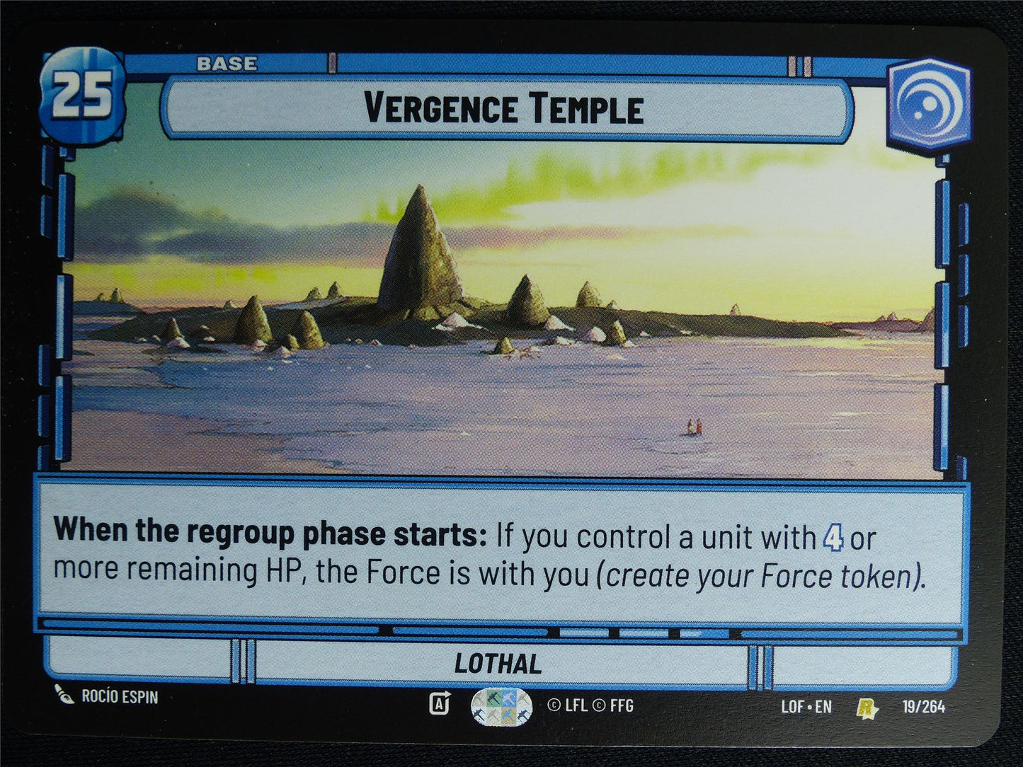 Vergence Temple 19/264 - Star Wars Unlimited Card #4UR