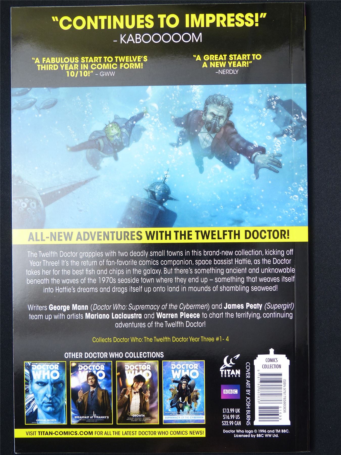 Doctor Who: The Twelfth Doctor: The Terror Beneath - Titan Graphic Softback #5Z