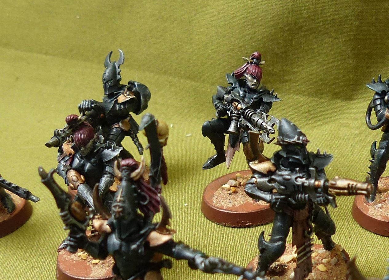 Kabalite Warriors painted - Drukhari - Warhammer 40k #WW