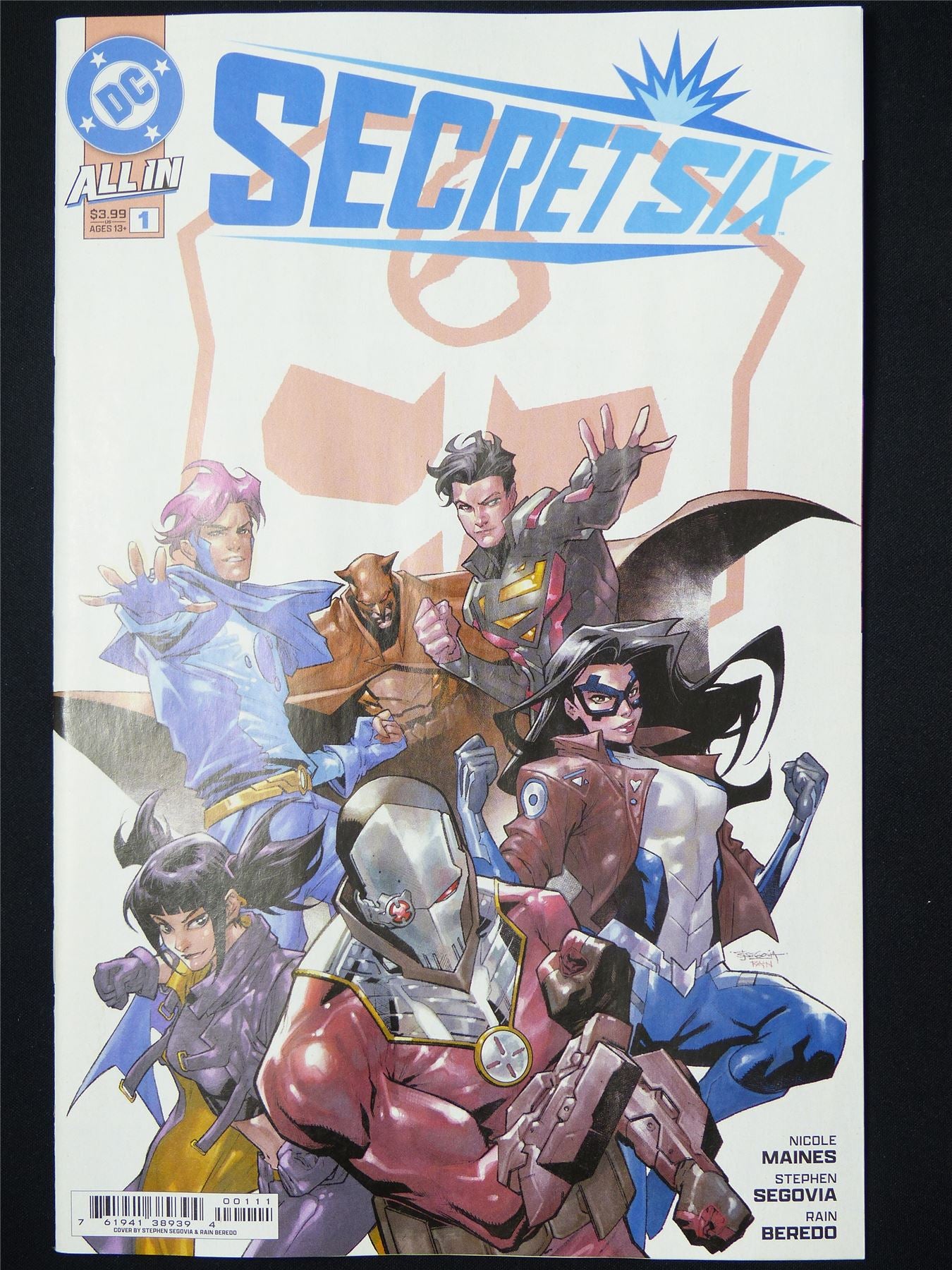 SECRET Six #1 - B&B May 2025 DC Comic #P3