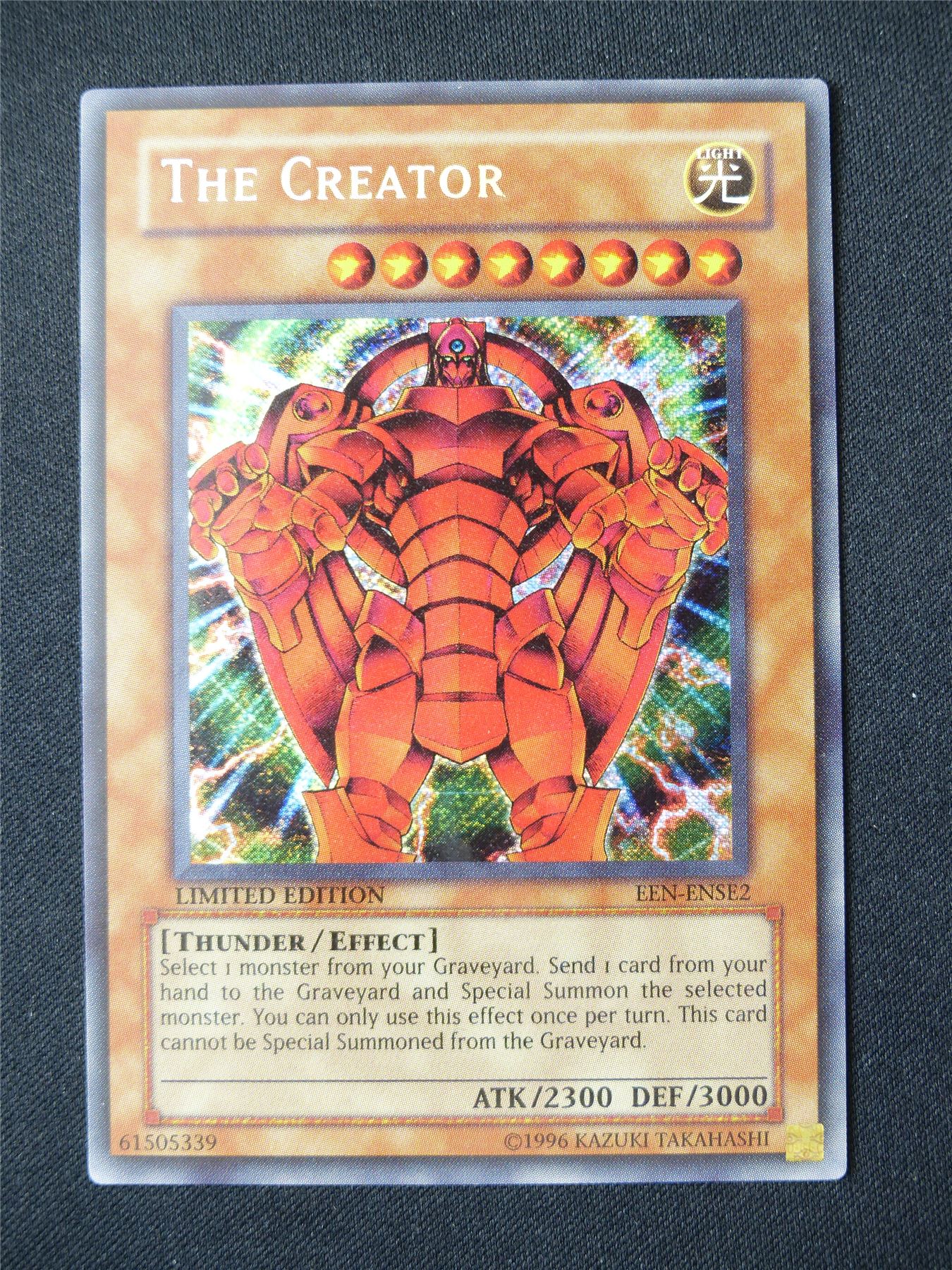 The Creator EEN Secret Rare - lim ed Yugioh Card #1U1