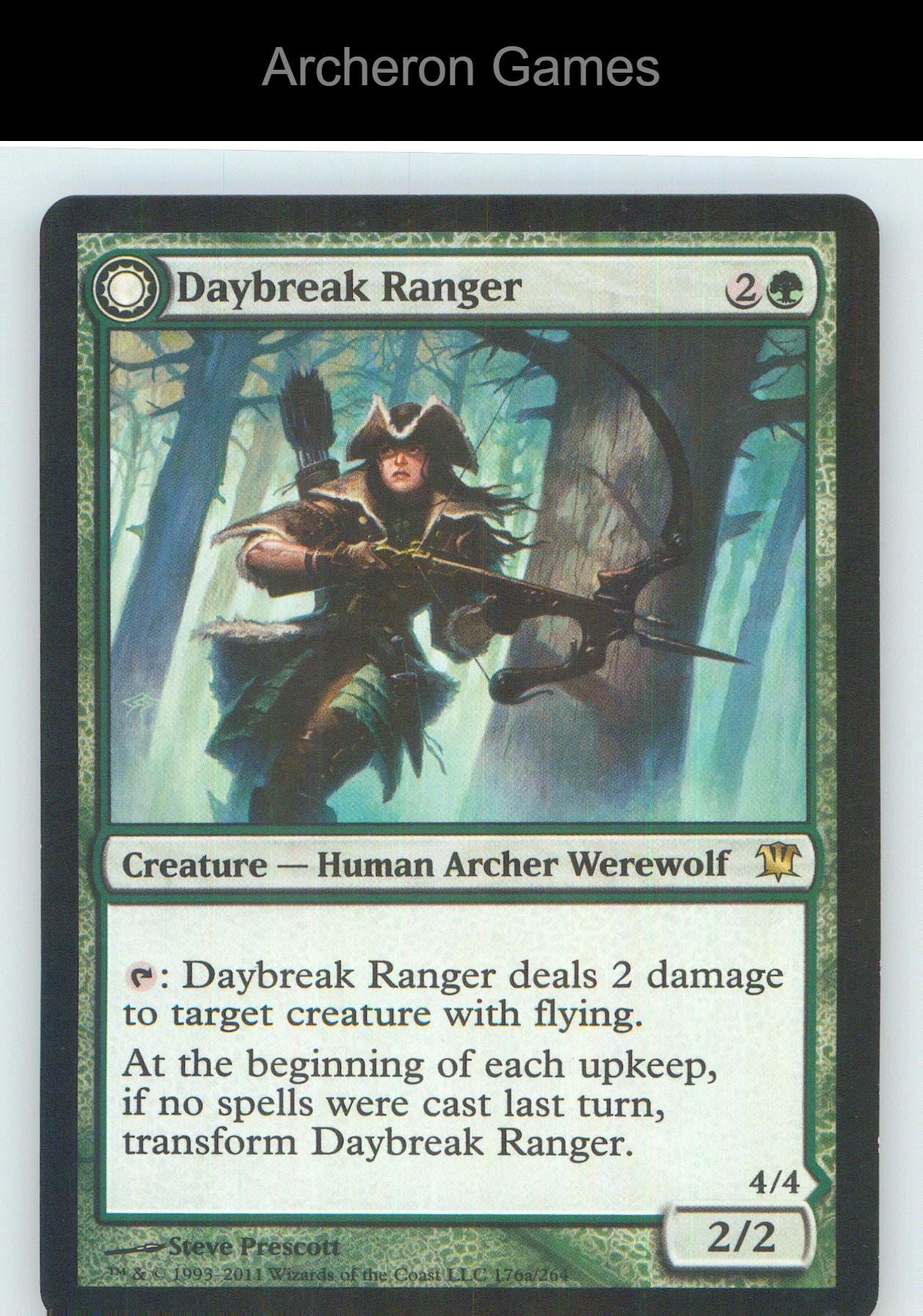 Daybreak Ranger ISD 176 R MTG Card NM/EX+