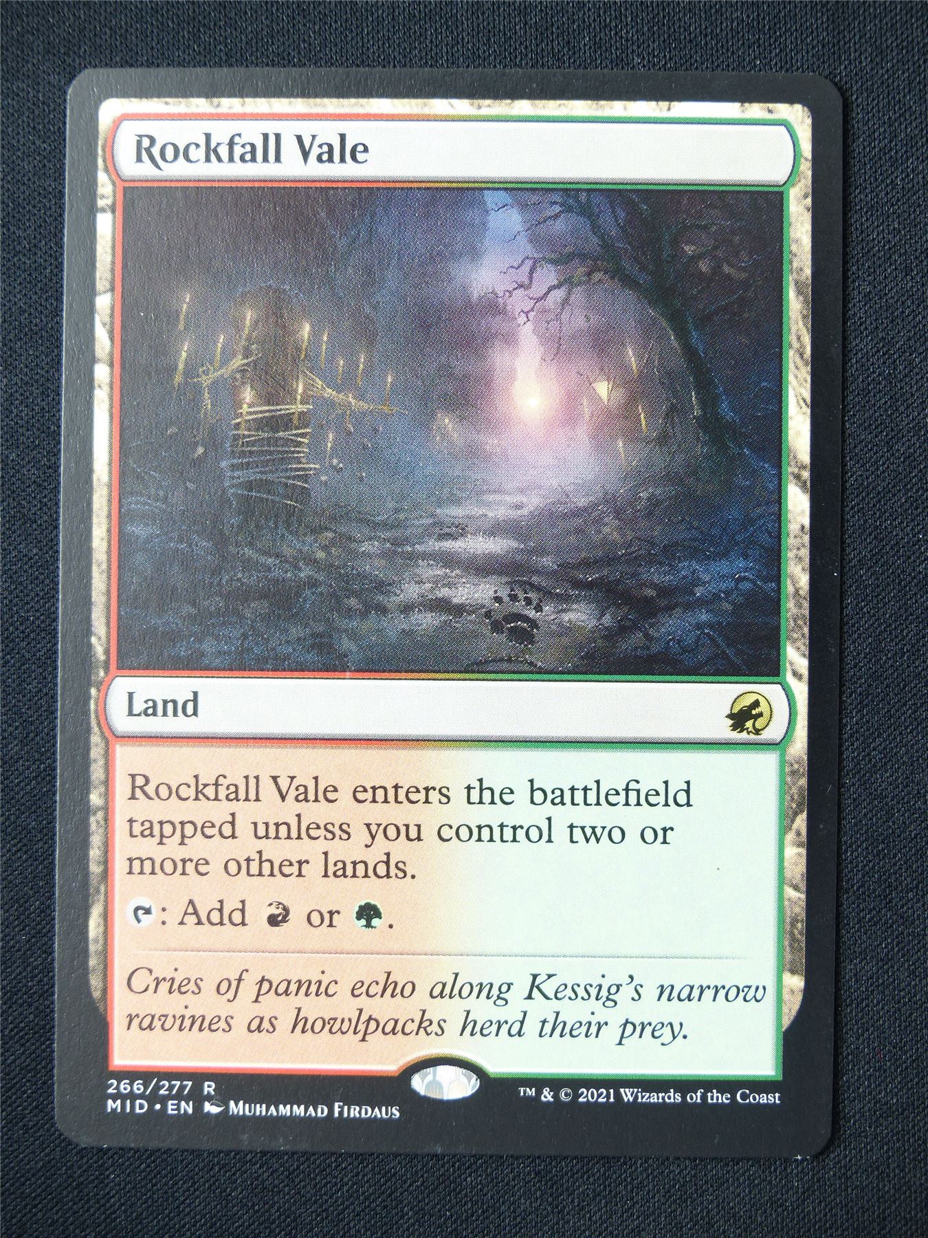 Rockfall Vale - MID - Mtg Card #2PL