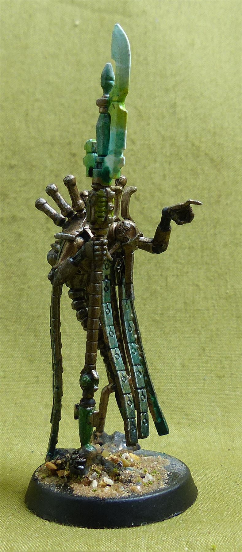 Plasmancer painted - Necrons - Warhammer 40K #1Q6