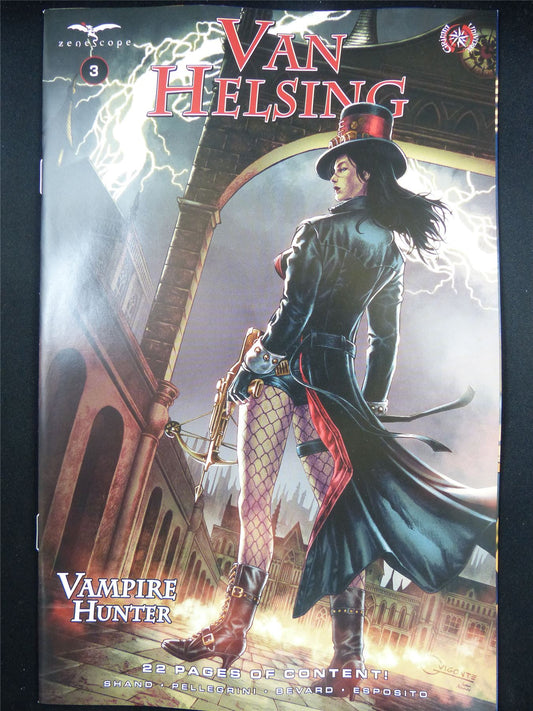 VAN Helsing: Vampire Hunter #3 - Mar 2024 Zenescope Comic #4G1