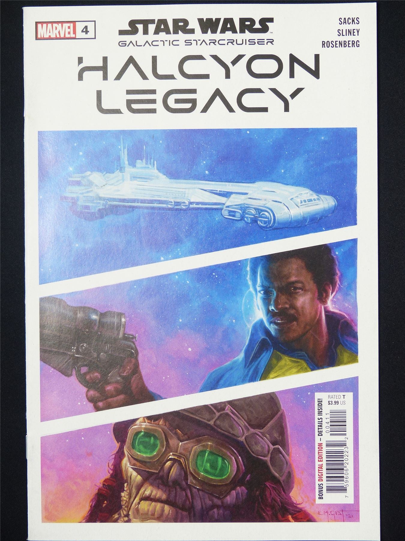 STAR Wars: Galactic Starcruiser: Halcyon Legacy #4 - B&B Marvel Comic #7NB