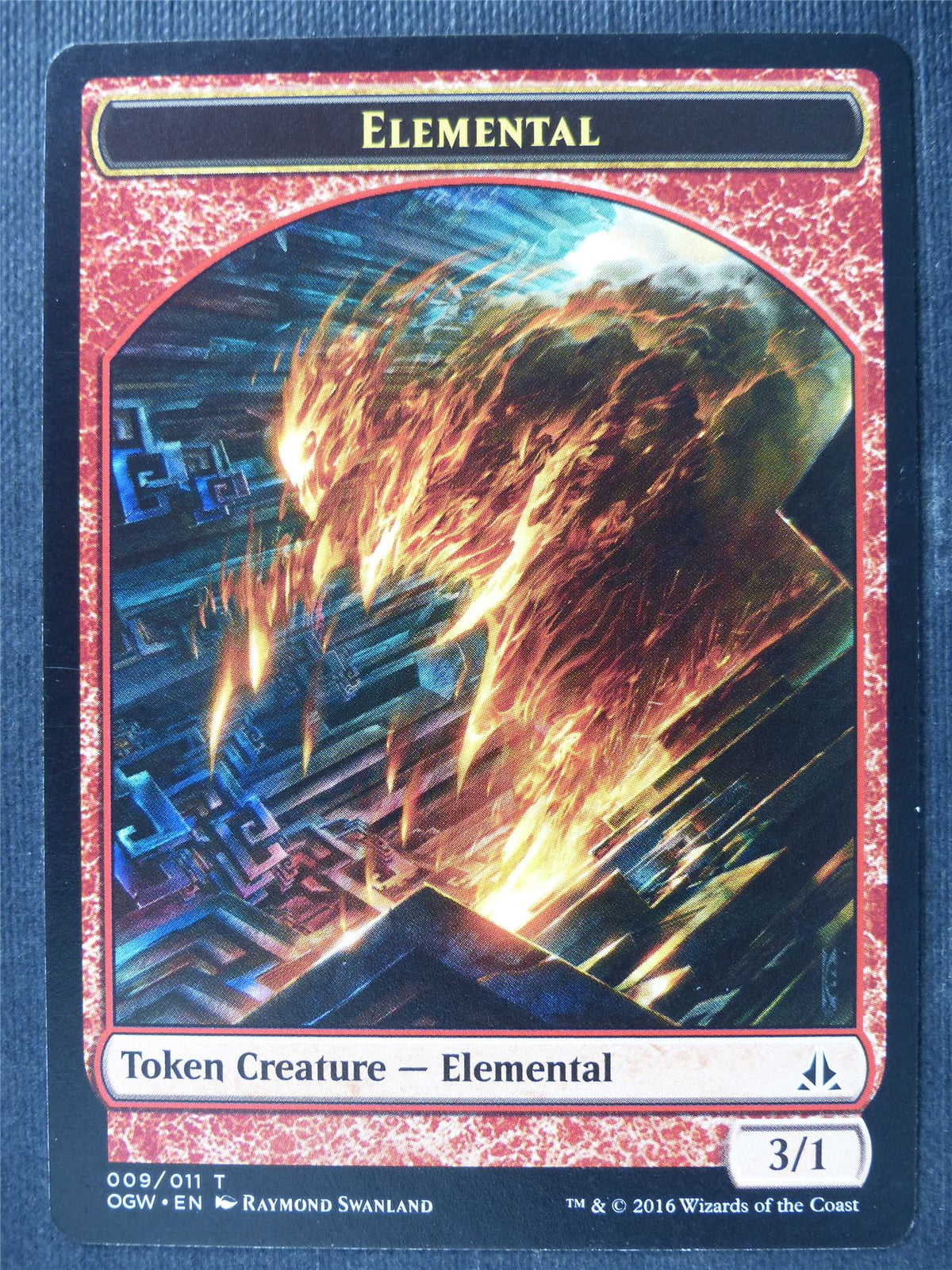 Elemental Token - Mtg Card #3YD