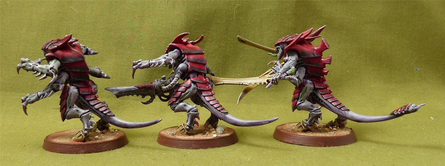 Warriors painted - Tyranids - Warhammer 40K #WZ