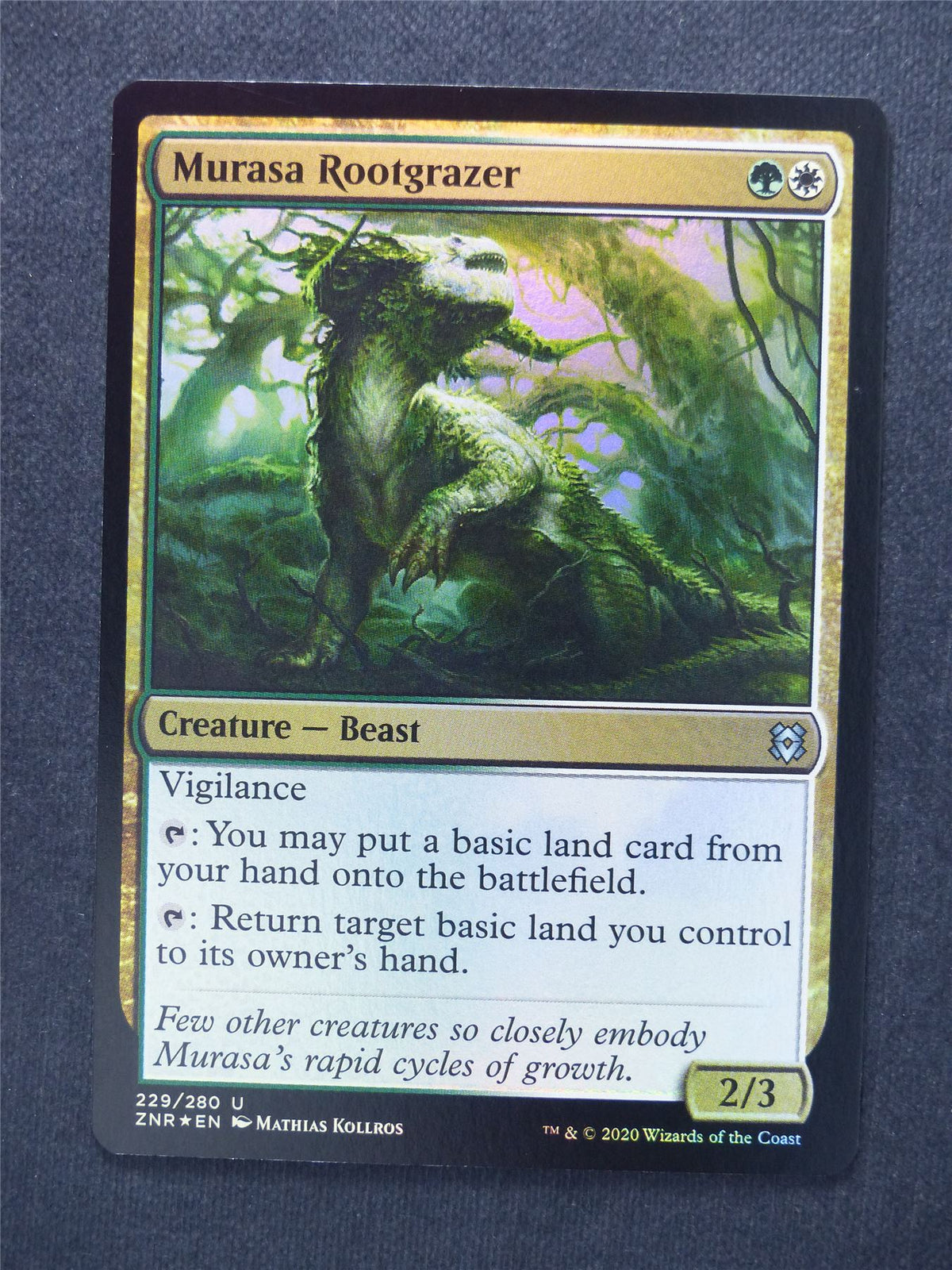 Murasa Rootgrazer Foil - Mtg Magic Cards #T6