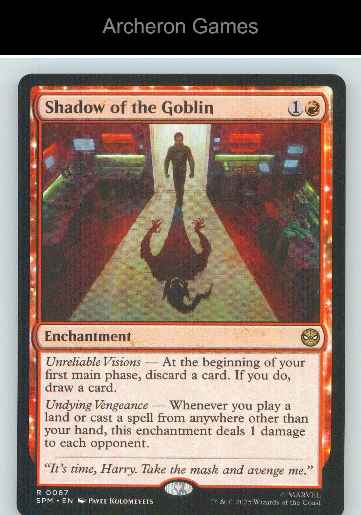 Shadow of the Goblin SPM 87 R MTG Card NM/EX+