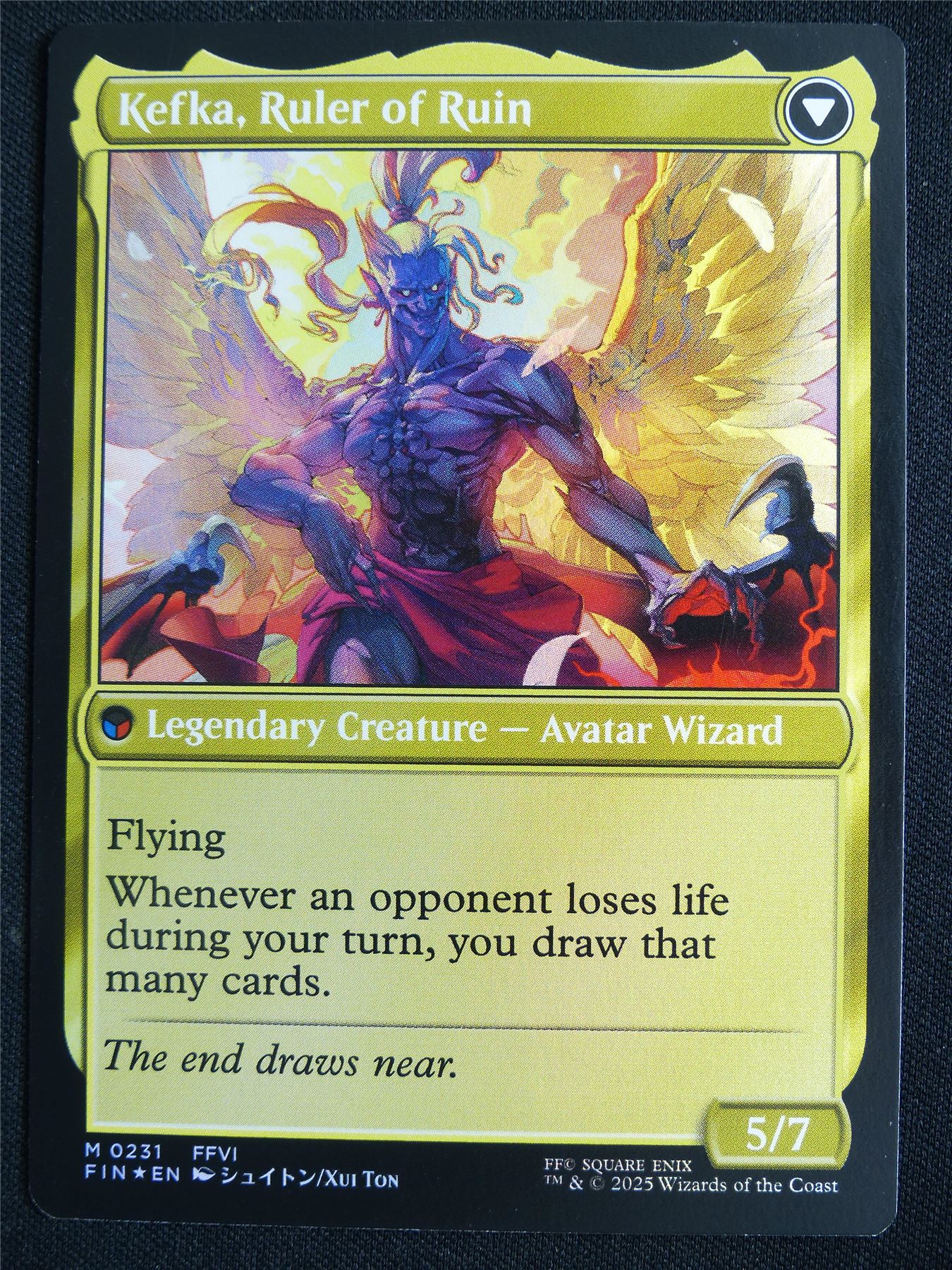 Kefka Court Mage Pre-Release Promo Foil - FIN - Mtg Card #3JK