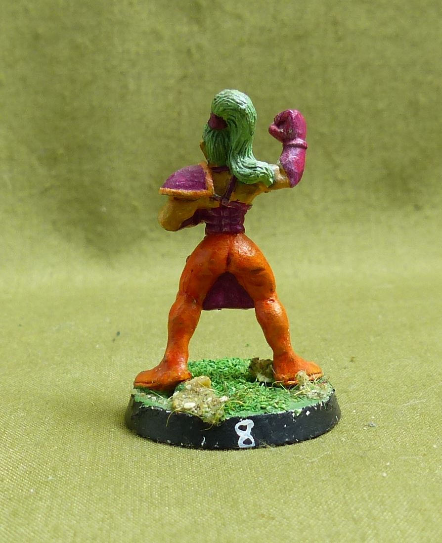 3rd Edition Wood Elves player Classic Metal - Warhammer Blood Bowl #Y3