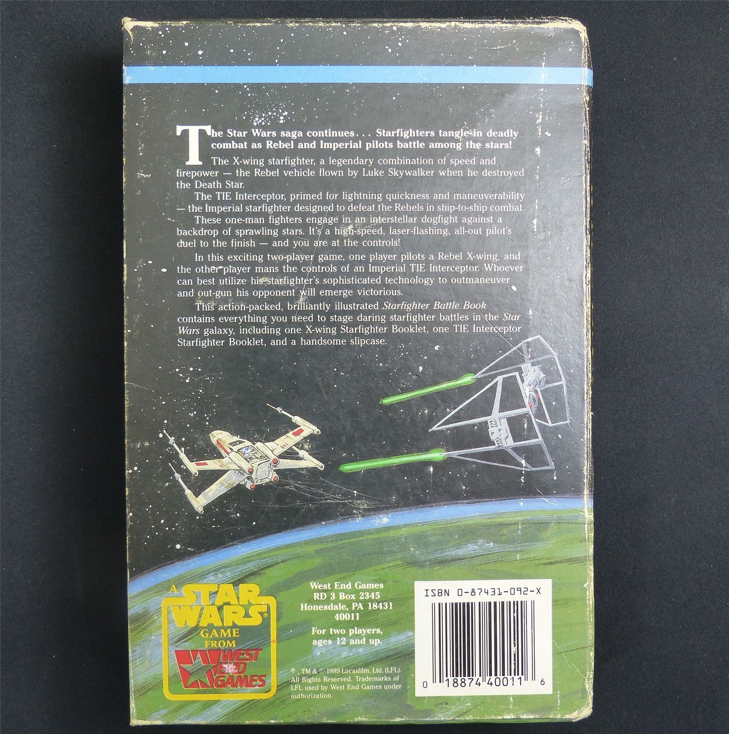 Star Wars: Starfighter battle Book Bundle - Roleplay Softback #E2