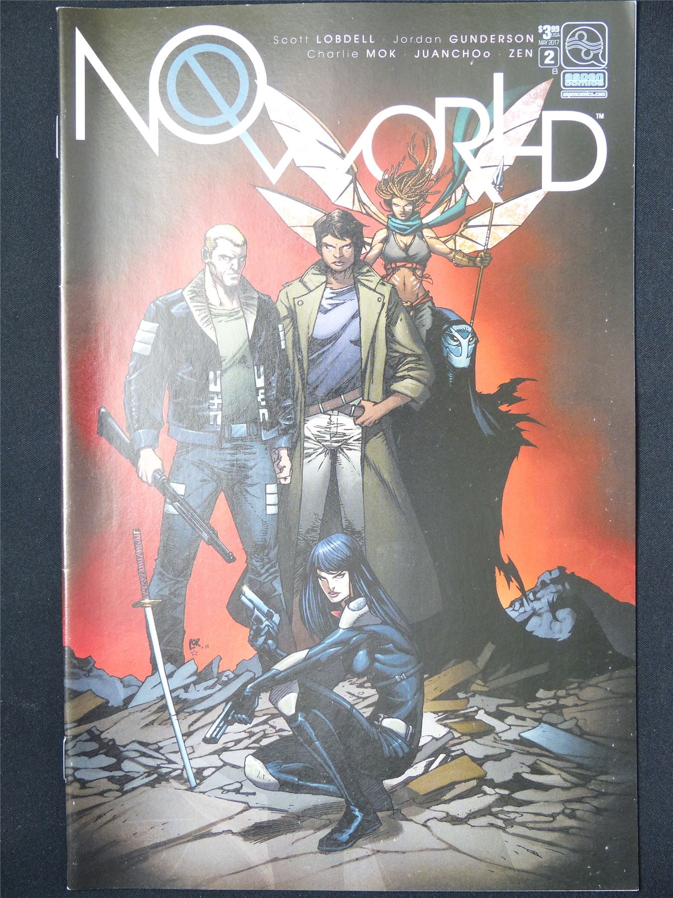 NO World #2 Cvr B - Feb 2025 Aspen Comic #9GB