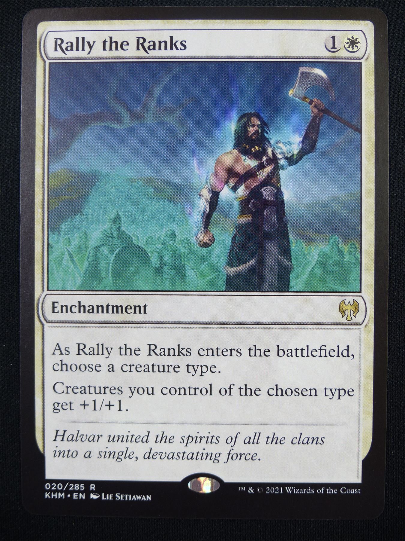 Rally the Ranks - KHM - Mtg Card #34L