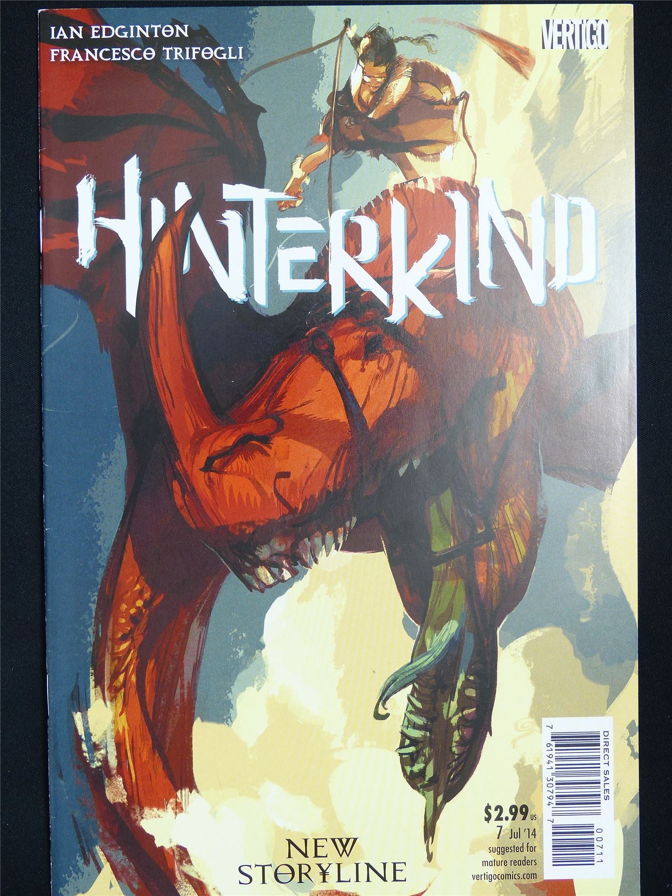 HINTERKIND #7 - DC Vertigo Comic #1DA