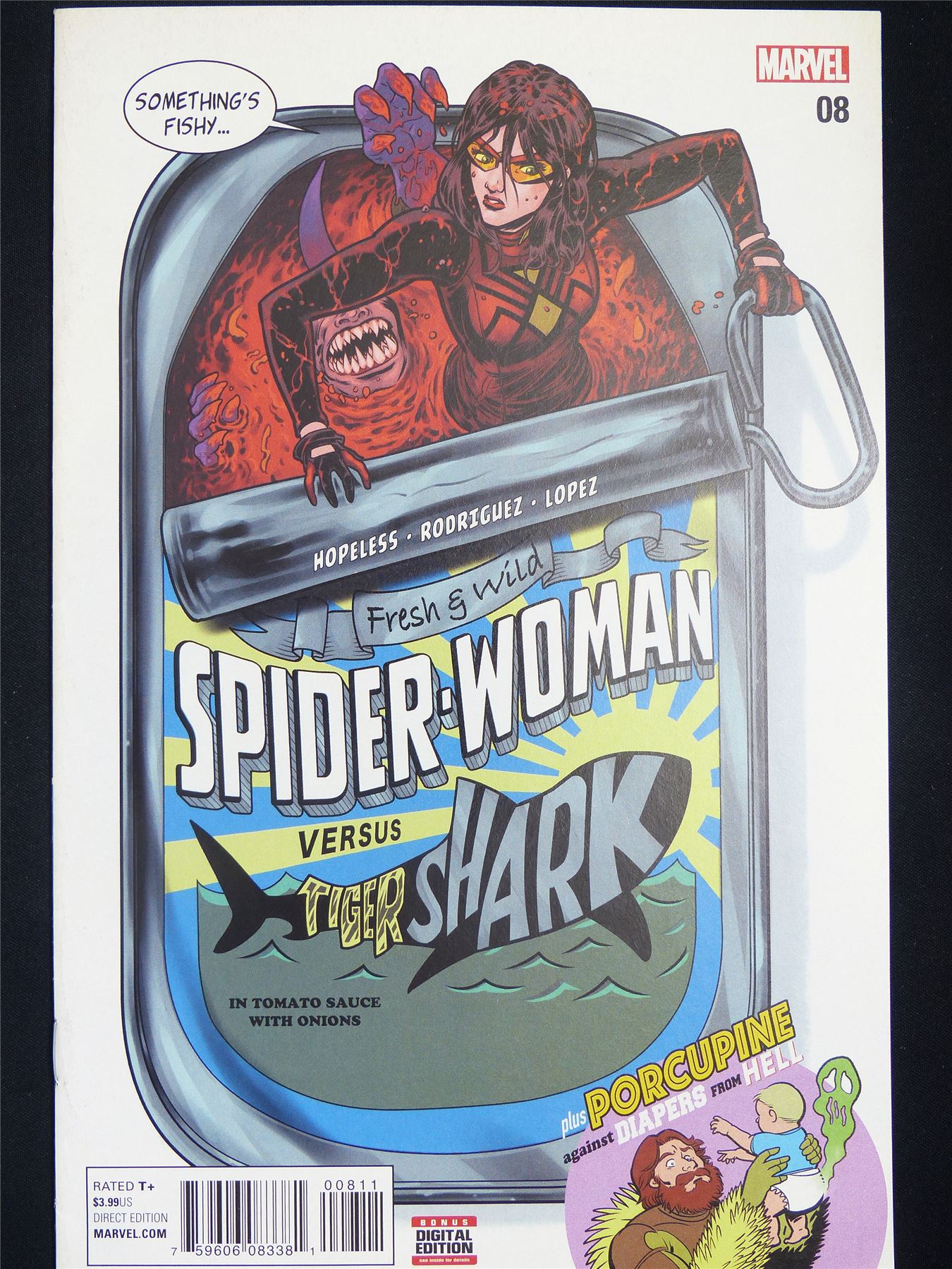 SPIDER-WOMAN #8 - Marvel Comic #SU