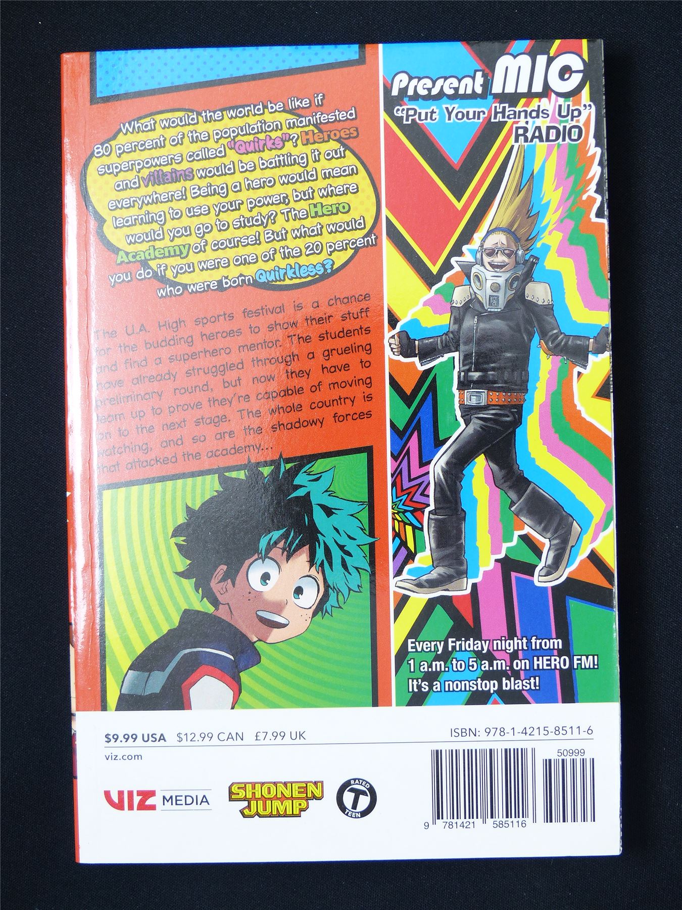 My Hero Academia volume 4 - Viz Media Manga #2EN