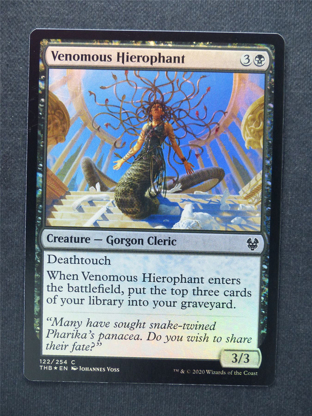 Venomous Hierophant Foil - Mtg Magic Cards #O8