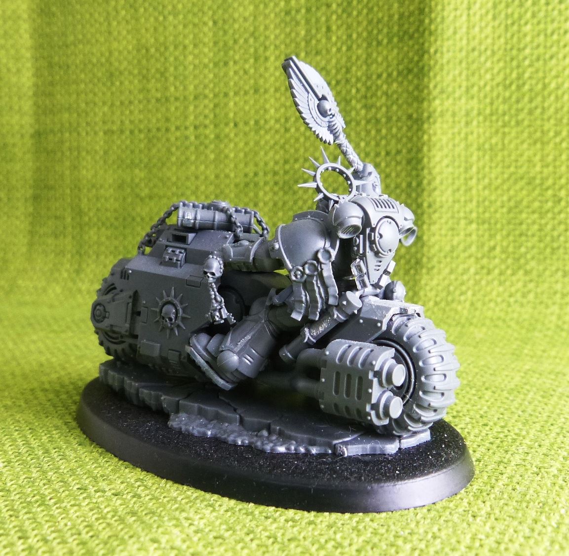 Chaplain on Bike - Space Marines - Warhammer AoS 40k #J7