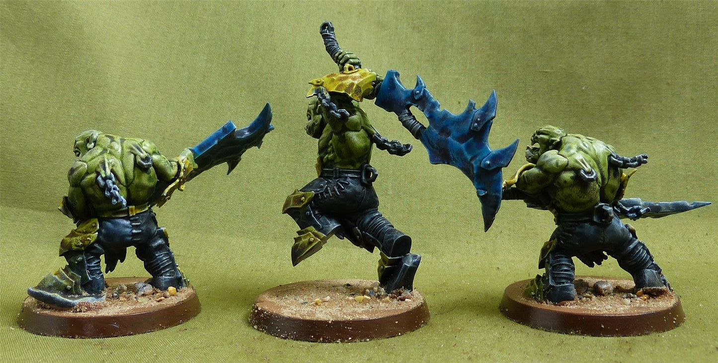 Brute Ragerz painted - Orruk Warclans - Warhammer AoS #50I