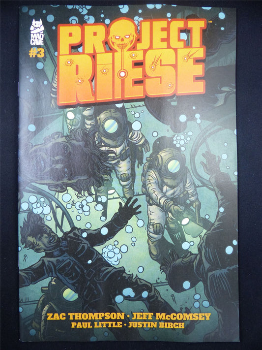 PROJECT Riese #3 - Oct 2023 Mad Cave Comic #180