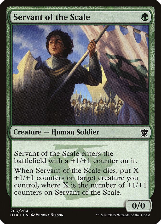 Servant of the Scale - Dragons of Tarkir dtk
