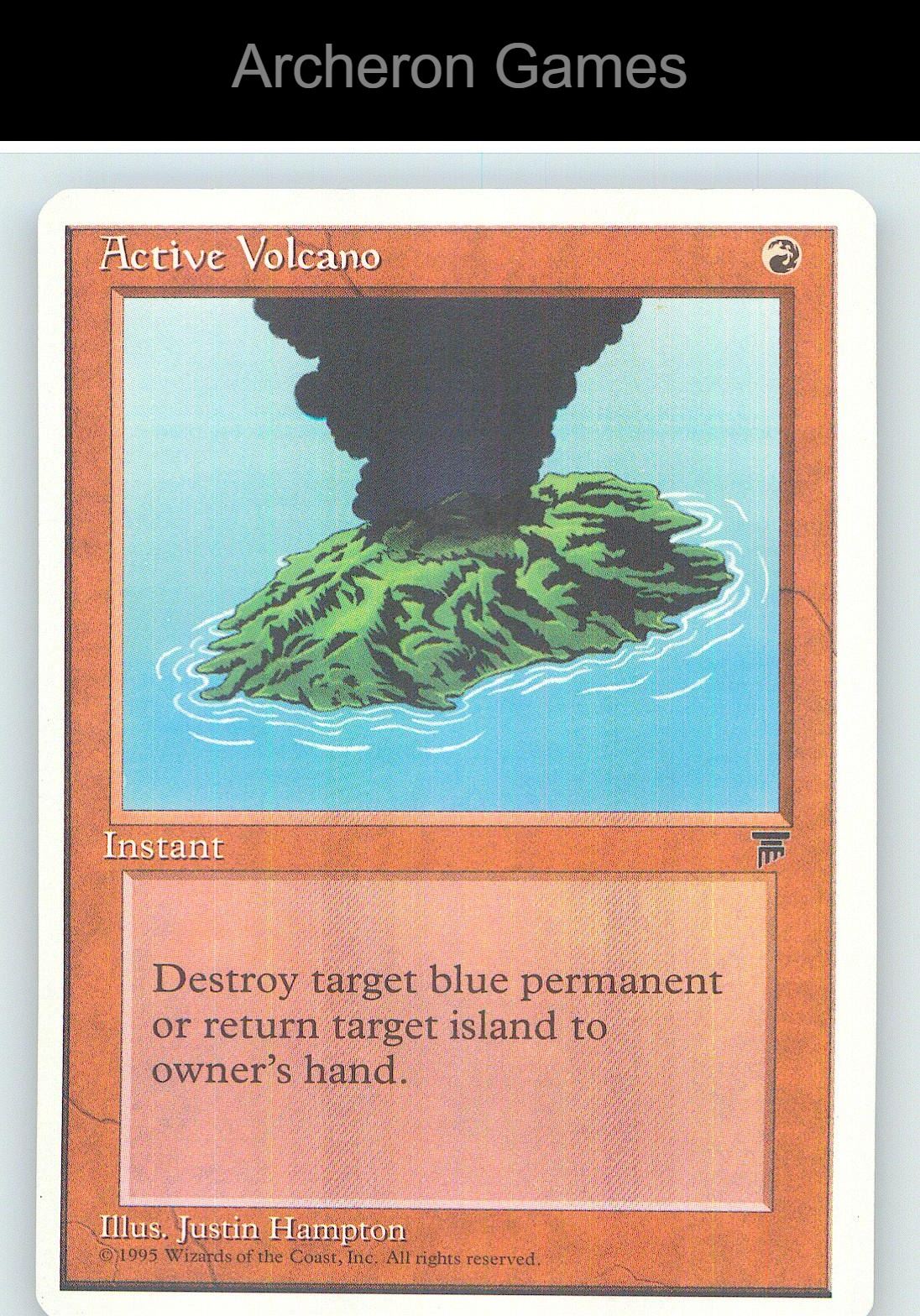Active Volcano CHR C MTG Card NM/EX+