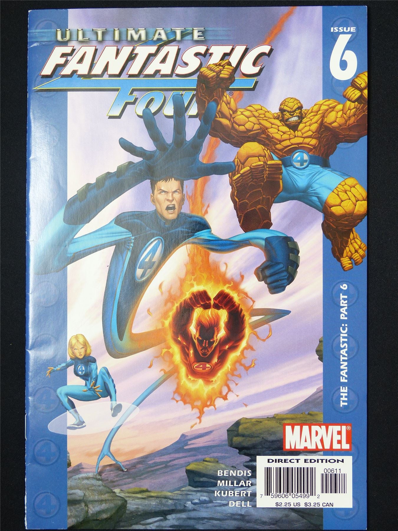 Ultimate FANTASTIC Four #6 - B&B Marvel Comic #1BT