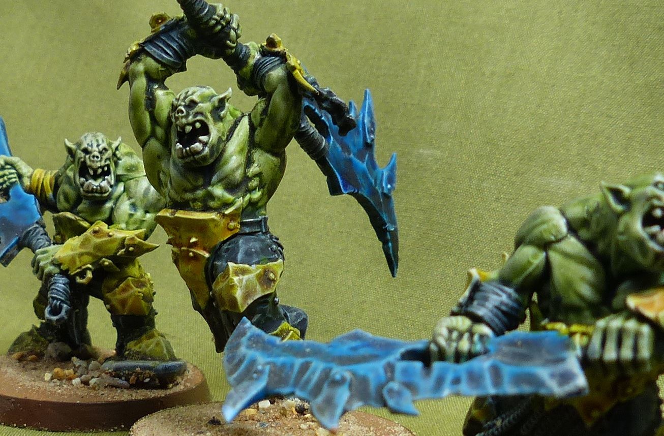 Brute Ragerz painted - Orruk Warclans - Warhammer AoS #50I
