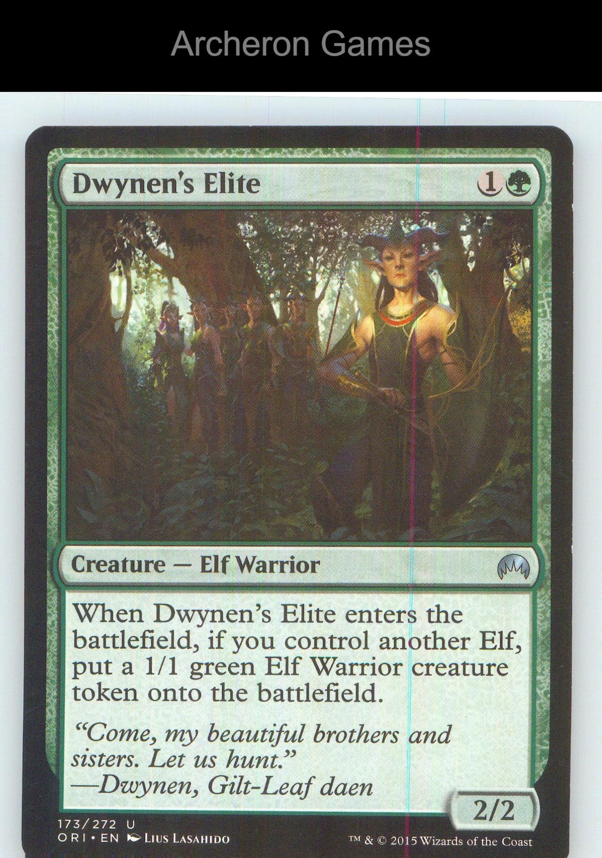 Dwynen's Elite ORI 173 UC MTG Card NM/EX+