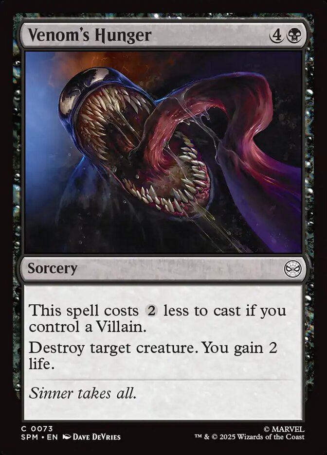 Venom's Hunger - Marvel's Spider-Man spm