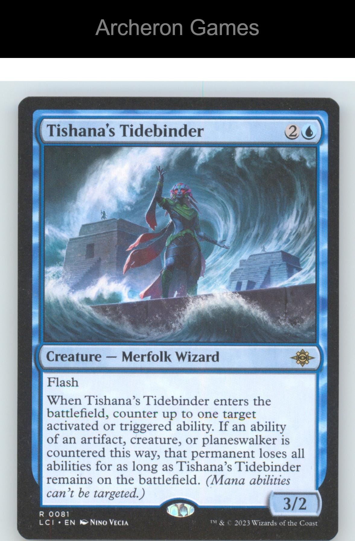 Tishana's Tidebinder LCI 81 R MTG Card The Lost Caverns of Ixalan