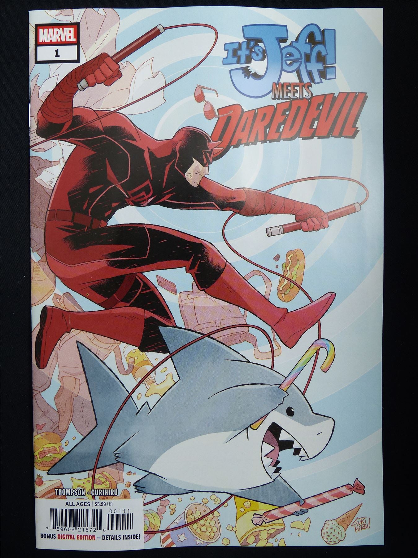 It's JEFF! Meets Daredevil #1 - Apr 2026 Marvel Comic #2LD