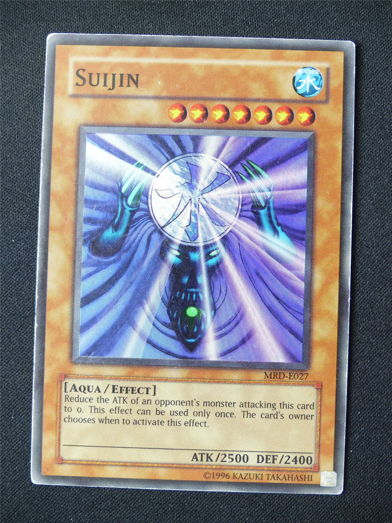 Suijin MRD Super Rare played - Yugioh Card #1TJ
