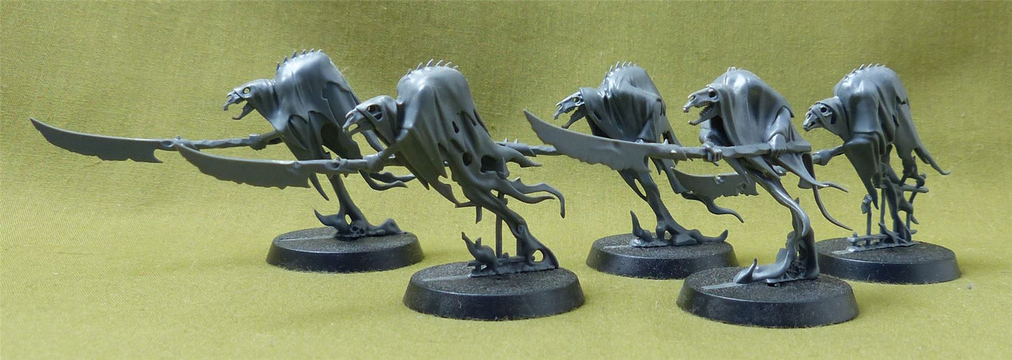 Glaivewraiths Stalkers set of 5 - Nighthaunts - Warhammer AoS #252