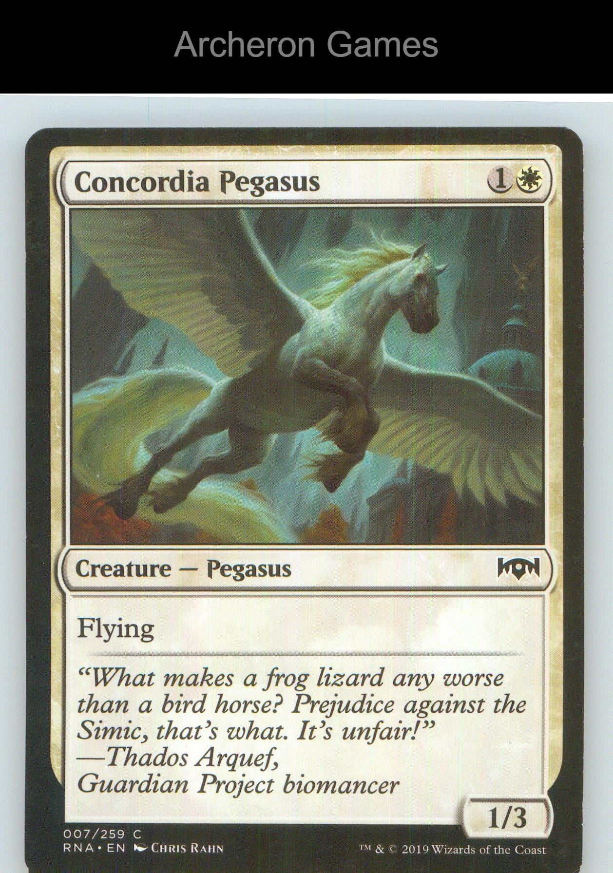 Concordia Pegasus RNA 7 C MTG Card NM/EX+