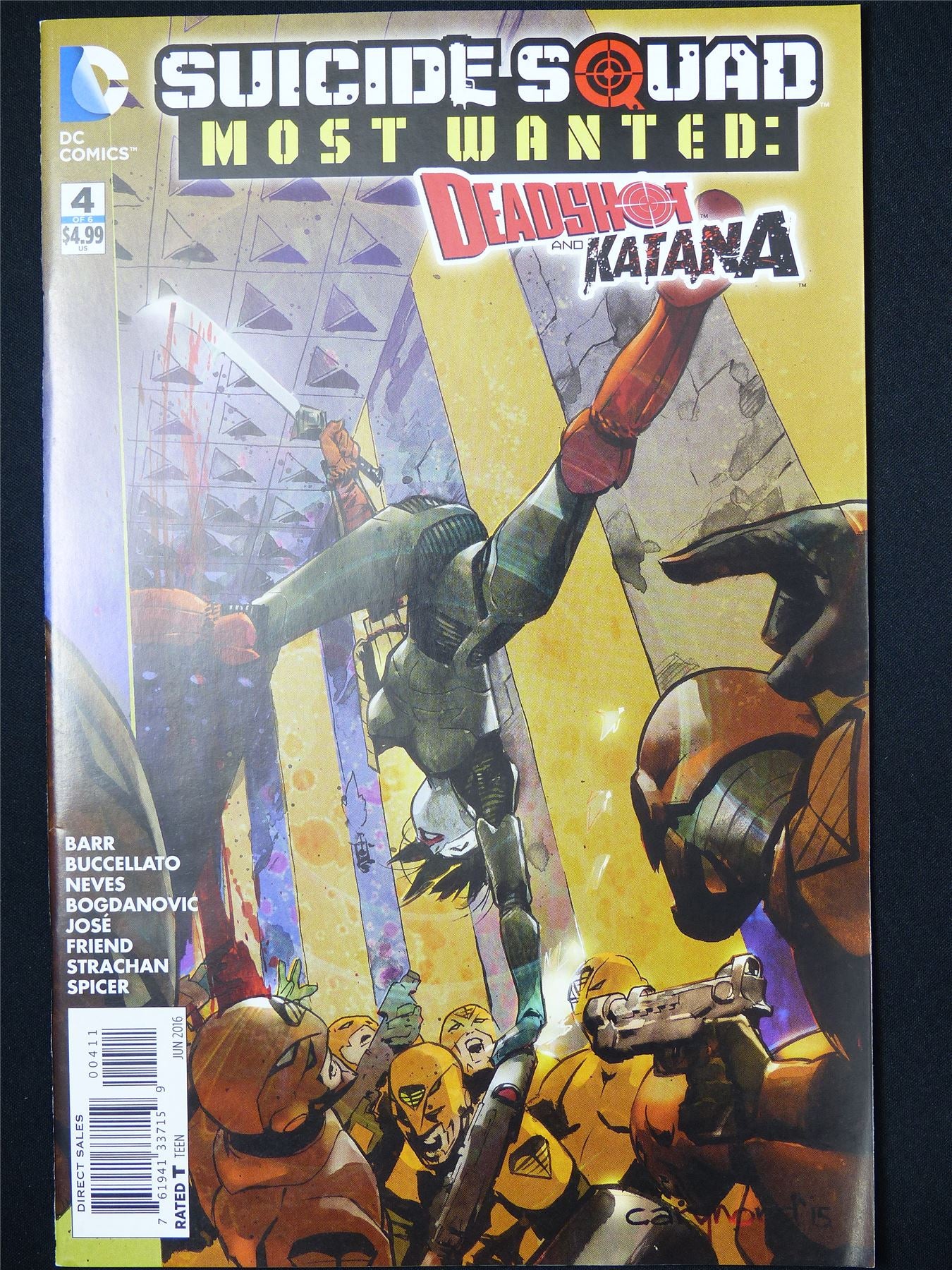 SUICIDE Squad: Most Wanted: Deadshot and Katana #4 - B&B DC Comic #83W