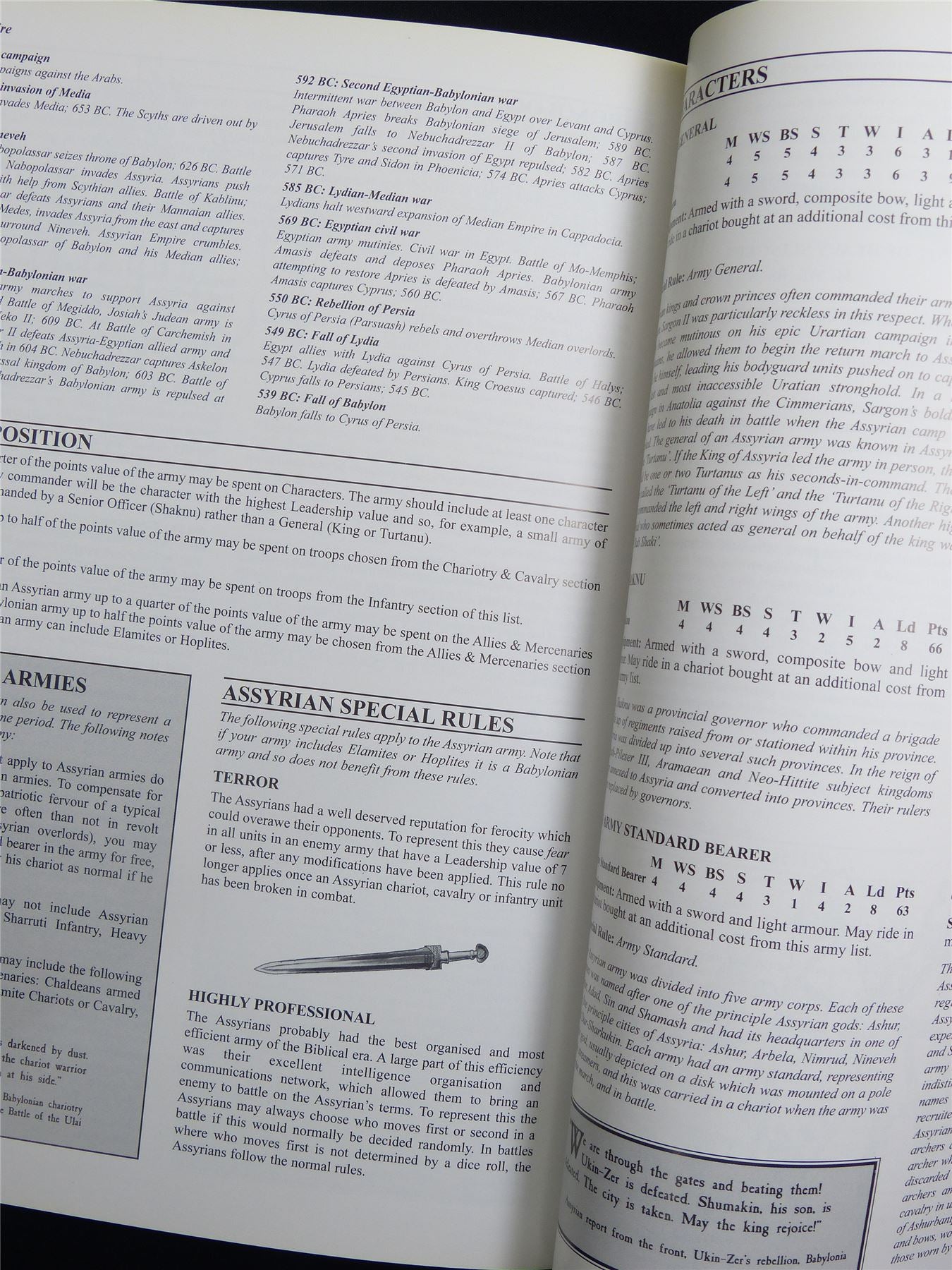 Chariot Wars: Ancient Battle Supplement Rulebook OOP - Warhammer Softback #K5