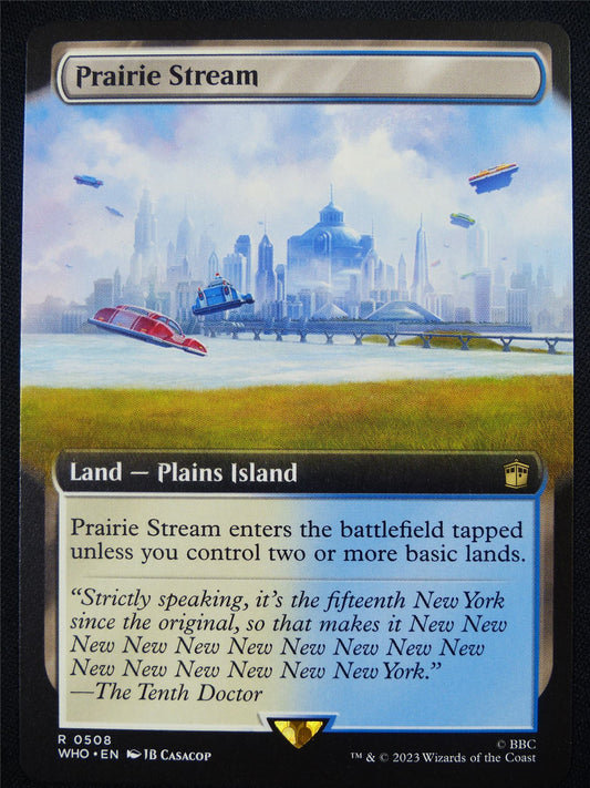 Prarie Stream Extended Art - WHO - Mtg Card #CH