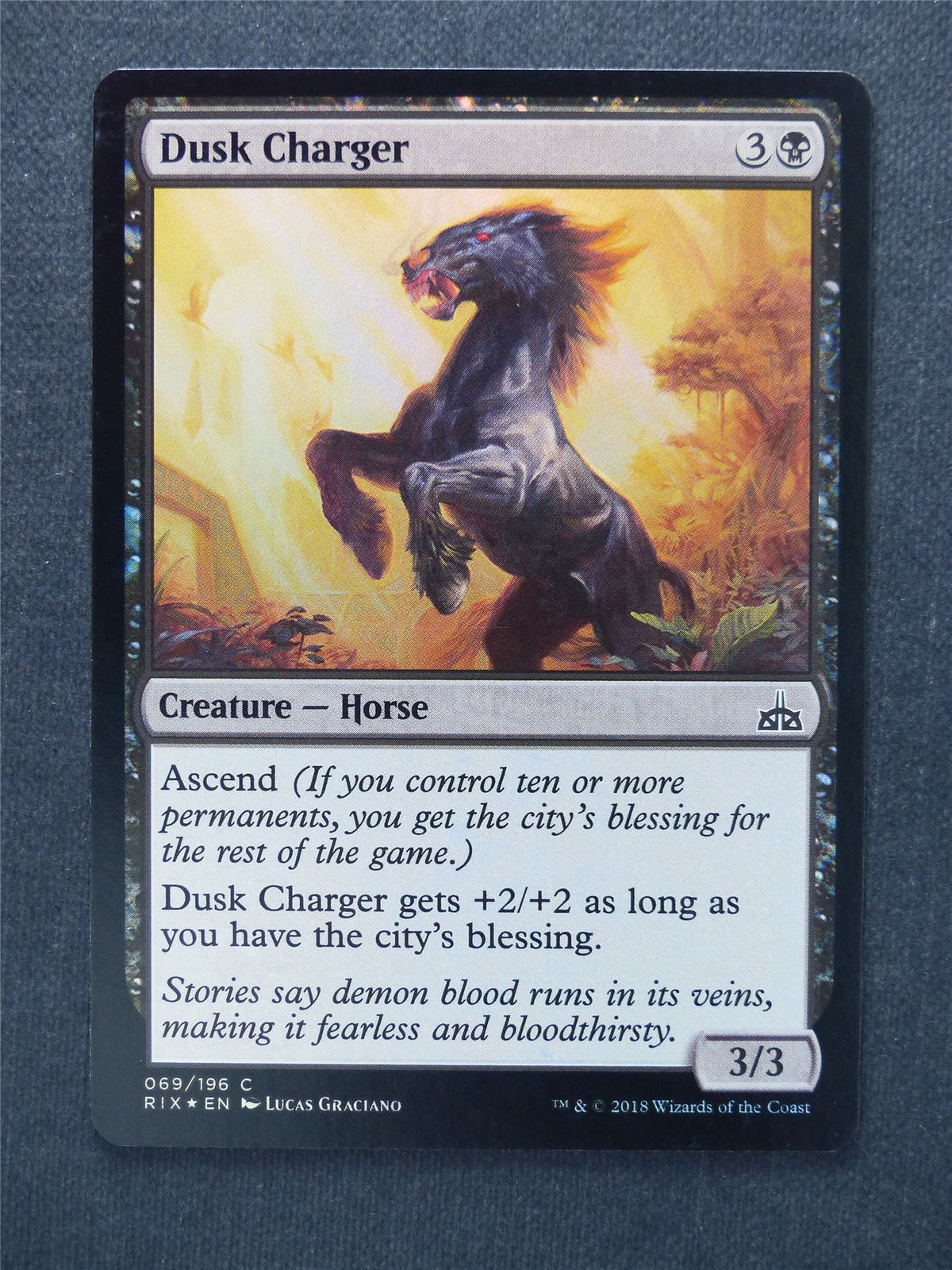 Dusk Charger Foil - Mtg Magic Cards #PP