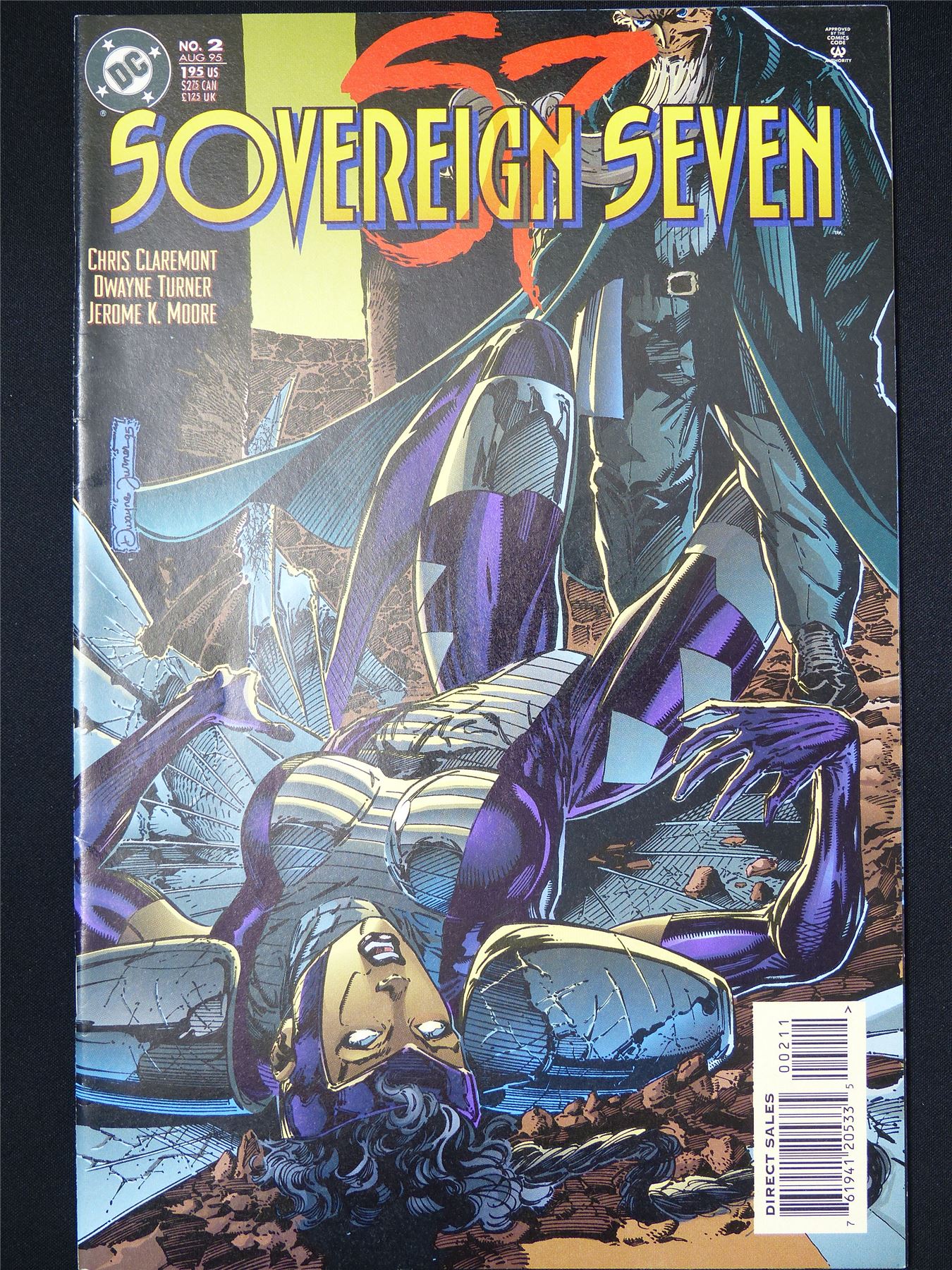 SOVEREIGN Seven #2 - DC Comic #4A4