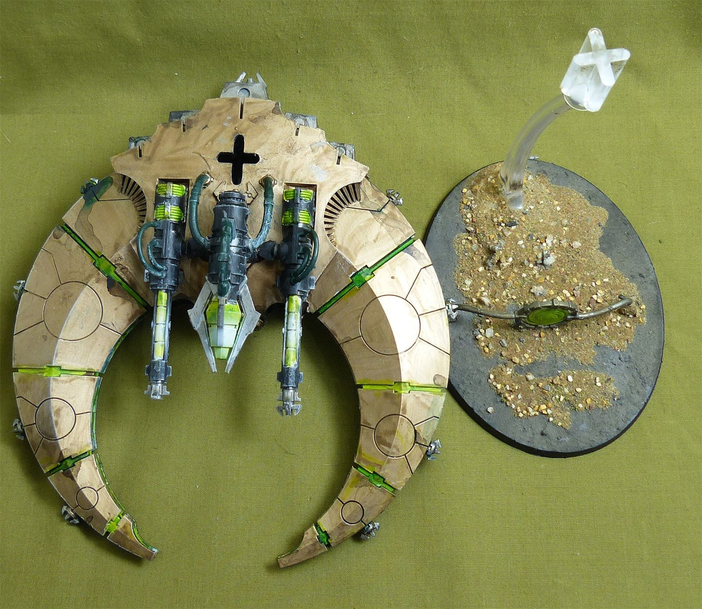 Night Scythe painted - Necrons - Warhammer 40K #1PS
