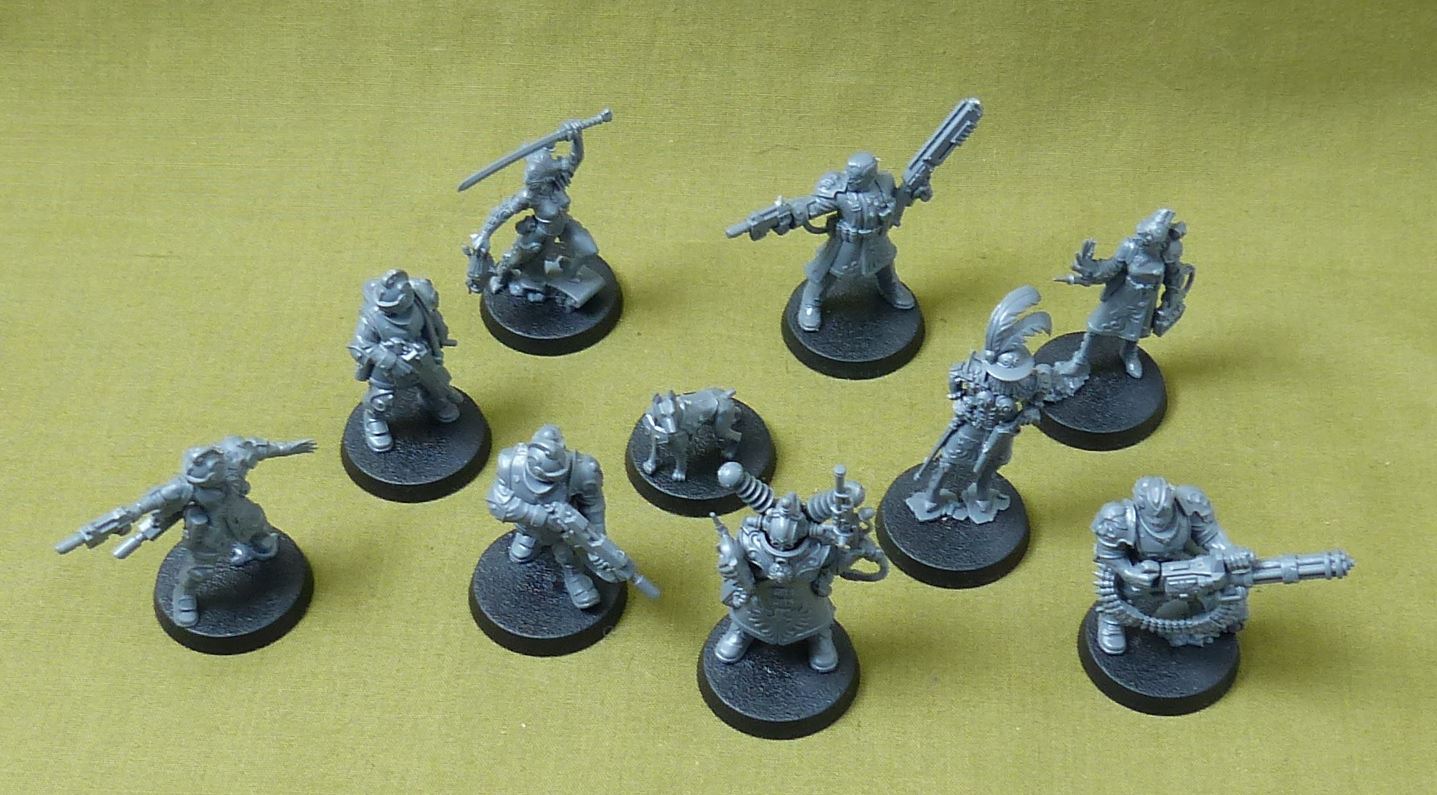 Rogue Trader Entourage and Voidsmen-At-Arms - Imperial Agents - Warhammer 40K #1V4